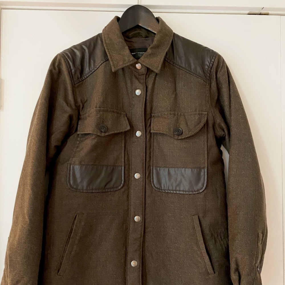 Club Monaco Brown wool Autumn Jacket